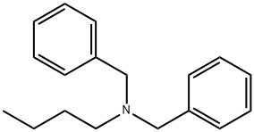 DIBENZYL-BUTYL-AMINE Structure