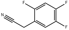 2,4,5-三氟苯乙腈 结构式