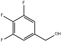 3,4,5-トリフルオロベンジルアルコール 化学構造式