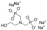 [[(2-hydroxyethyl)imino]dimethylene]bisphosphonic acid, sodium salt Struktur