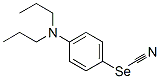 p-(Dipropylamino)phenyl selenocyanate 结构式