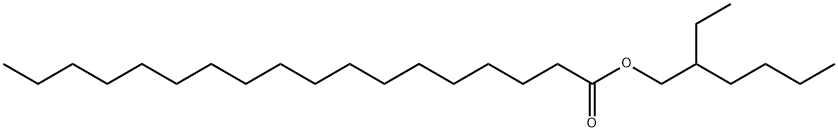 オクタデカン酸2-エチルヘキシル 化学構造式