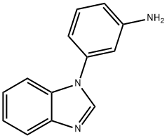3-(1H-1,3-benzodiazol-1-yl)aniline Structure