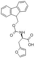 FMOC-D-3-(2-呋喃基)丙氨酸, 220497-85-8, 结构式