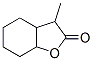 3-Methylhexahydrobenzofuran-2(3H)-one Structure
