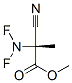 Alanine, 2-cyano-N,N-difluoro-, methyl ester (8CI) Struktur