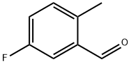5-Fluoro-2-methylbenzaldehyde Struktur