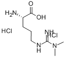 NG,NG-ジメチルアルギニン 二塩酸塩 化学構造式