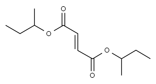 Di-sec-butyl fumarate Struktur