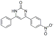 4-(4-Nitrophenyl)-6-phenylpyrimidin-2(1H)-one 结构式