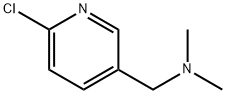 [(6-chloropyridin-3-yl)methyl]dimethylamine Struktur