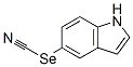 セレノシアン酸1H-インドール-5-イル 化学構造式