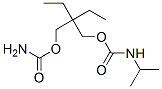 2,2-Diethyl-1,3-propanediol 1-carbamate 3-isopropylcarbamate Struktur