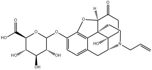 Naloxone 3-b-D-Glucuronide Structure