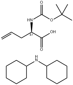 BOC-D-ALLYLGLYCINE DCHA SALT Structure