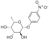2-硝基苯--Β-吡喃半乳糖苷 结构式