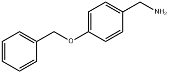 4-ベンジルオキシベンジルアミン 化学構造式