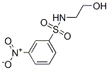 N-(2-hydroxyethyl)-m-nitrobenzenesulphonamide  Struktur
