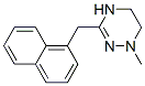 1,4,5,6-テトラヒドロ-1-メチル-3-(1-ナフチルメチル)-1,2,4-トリアジン 化学構造式