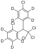 O,P′-DDT-D8 化学構造式