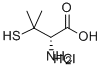 3-巯基-D-缬氨酸盐酸盐 结构式