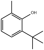 2-tert-Butyl-6-methylphenol Struktur