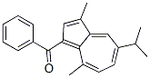 [3,8-Dimethyl-5-(1-methylethyl)-1-azulenyl]phenylmethanone 结构式