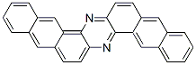 Dinaphtho[2,3-a:2',3'-h]phenazine Struktur