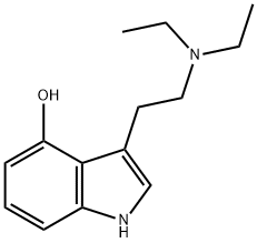4-羟基-N,N-二乙基色胺, 22204-89-3, 结构式