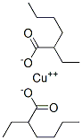 2-乙基辛酸化铜, 22221-10-9, 结构式