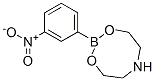 2-(3-Nitrophenyl)-1,3-dioxa-2-bora-6-azacyclooctane 结构式
