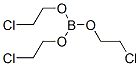 Boric acid tris(2-chloroethyl) ester Struktur