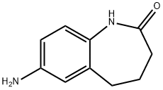 7-amino-1,3,4,5-tetrahydro-2H-1-benzazepin-2-one Structure