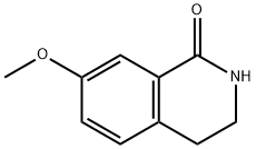 7-METHOXY-3,4-DIHYDRO-2H-ISOQUINOLIN-1-ONE Struktur