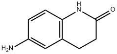 6-アミノ-3,4-ジヒドロキノリン-2(1H)-オン 化学構造式