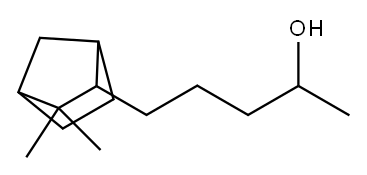 alpha,3,3-trimethylbicyclo[2.2.1]heptane-2-butanol Struktur