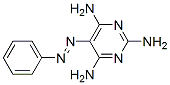 5-フェニルアゾ-2,4,6-ピリミジントリアミン 化学構造式