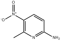 2-氨基-5-硝基-6-甲基吡啶 结构式