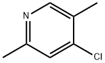 4-氯-2,5-二甲基吡啶 结构式
