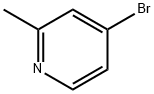 4-溴-2-甲基吡啶 结构式