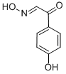 1-(p-ヒドロキシフェニル)グリオキサール2-オキシム 化学構造式