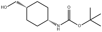 CIS-(4-ヒドロキシメチル)シクロヘキシルカルバミン酸TERT-ブチル 化学構造式