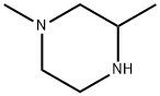 1,3-ジメチルピペラジン 化学構造式