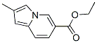 2-Methyl-6-indolizinecarboxylic acid ethyl ester Structure