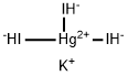 potassium triiodomercurate(1-) Structure