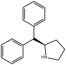 (R)-(+)-2-(DIPHENYLMETHYL)PYRROLIDINE Structure