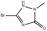 5-溴-2-甲基-2,4-二氢-3H-1,2,4-三唑-3-酮 结构式