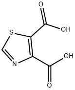 4,5-噻唑二羧酸, 22358-80-1, 结构式