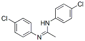N1,N2-Bis(p-chlorophenyl)acetamidine 结构式