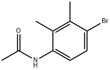 N-(4-溴-2,3-二甲基苯基)乙酰胺 结构式